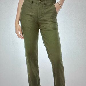 J crew Olive Green Cotton Chino Pants NWT